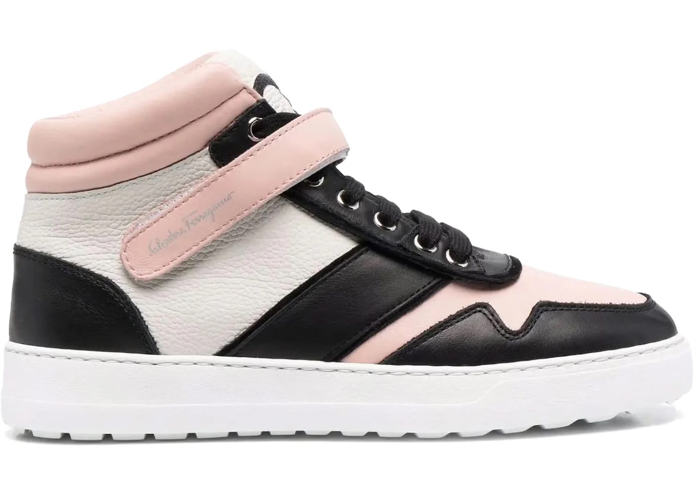 Ferragamo Noe High-Top Sneakers Pink (Women's)