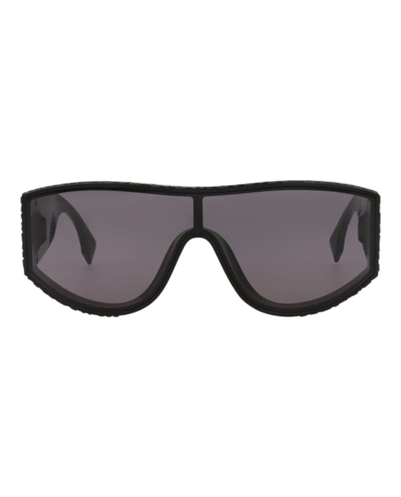 Fendi Shield-Frame Injection Sunglasses Black Black Smoke (FE40128I-00-01A)