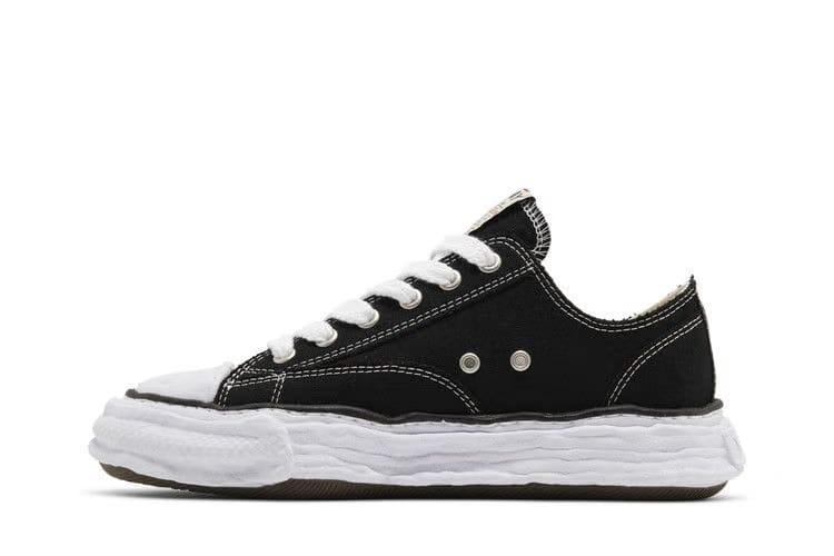 Maison Mihara Yasuhiro Peterson 23 OG Sole Canvas Low Black White