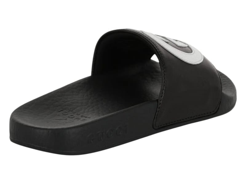 Gucci Slide Interlocking G Black White (Kids)