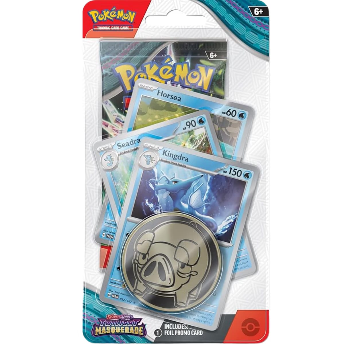Pokémon Trading Card Game Scarlet & Violet 06 Twilight Masquerade Premium Checklane Kingdra