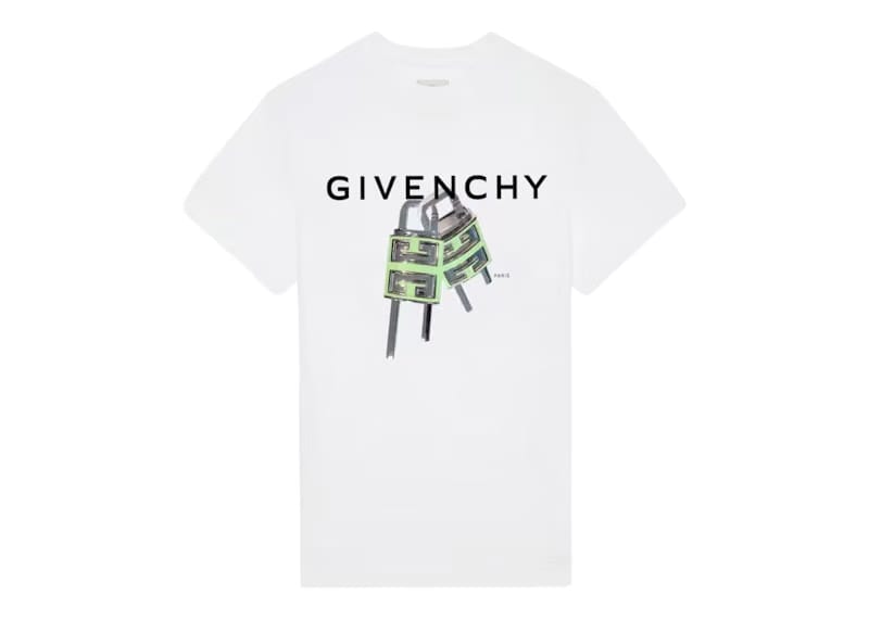 Givenchy Lock T-Shirt White