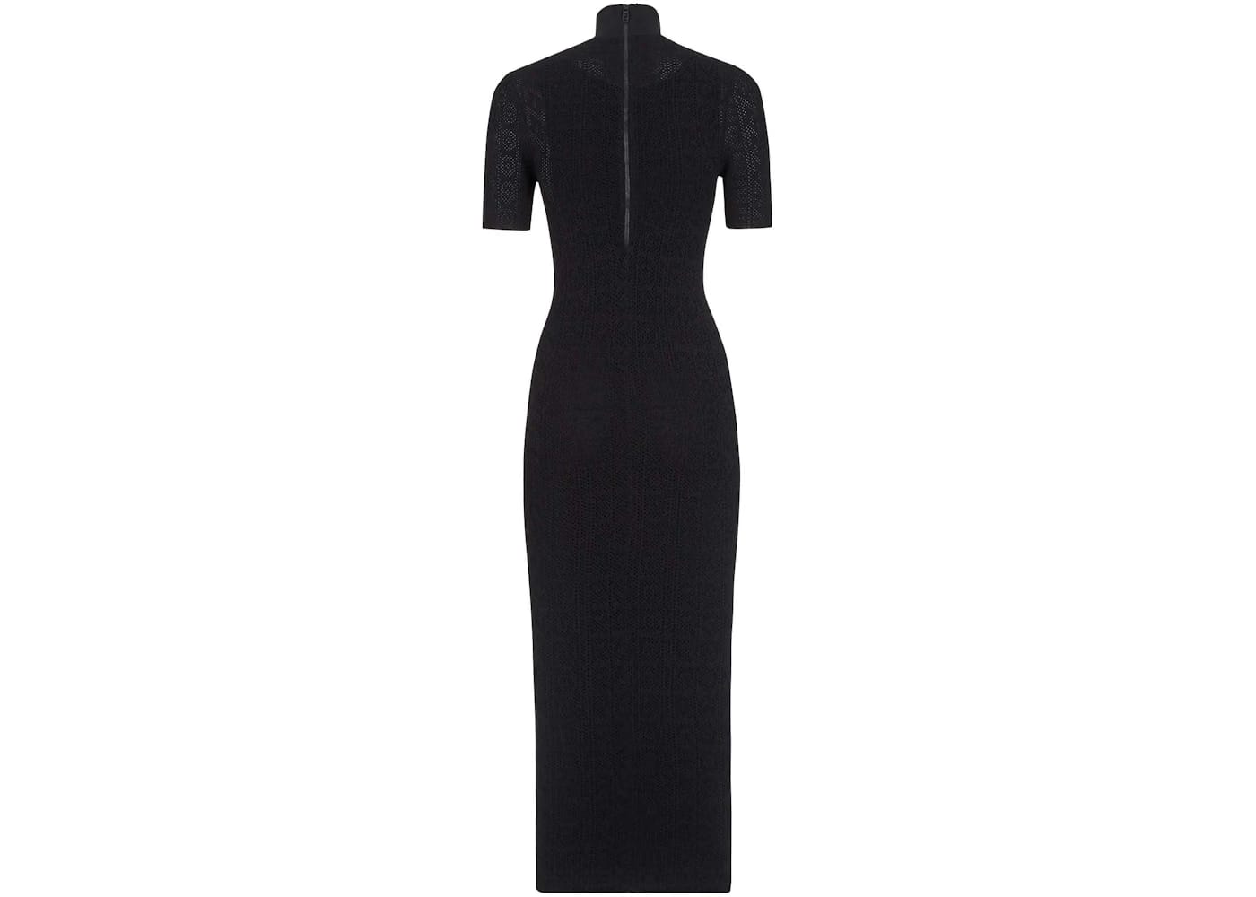 Fendi by Marc Jacobs Lace Dress Black