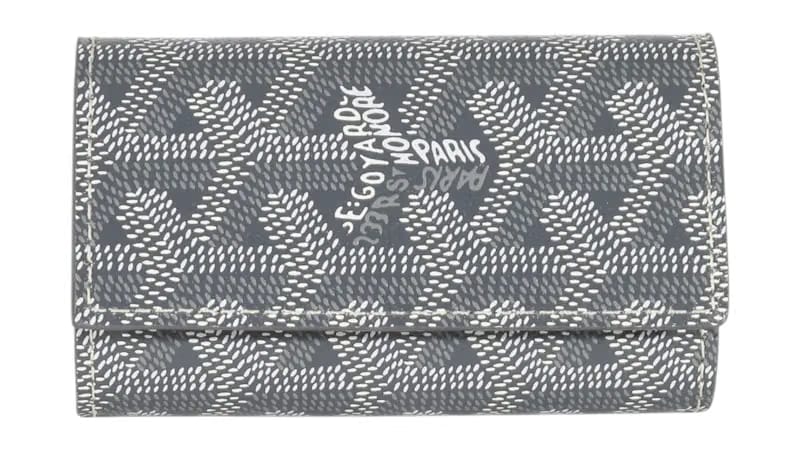 Goyard Saint Michel Keyholder Wallet Grey