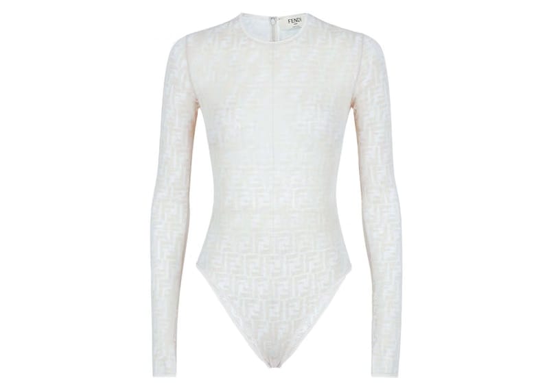 Fendi by Marc Jacobs Lace Body White
