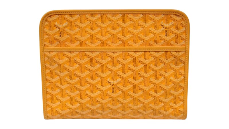 Goyard Jouvence Toiletry Bag PM Yellow