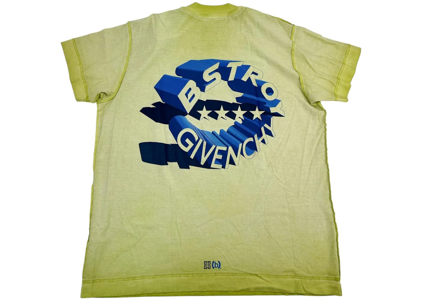 Givenchy Oversized Fit T-Shirt Citrus Green