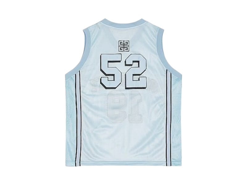 Givenchy Mesh Basketball Jersey Light Blue
