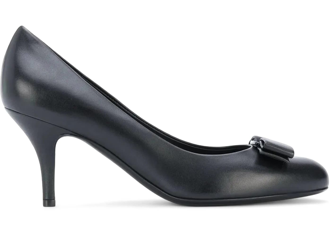 Ferragamo Carla Bow Detail Pumps Black (Women's)