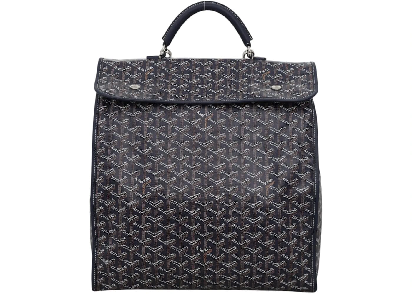 Goyard Saint Léger Backpack Navy Blue