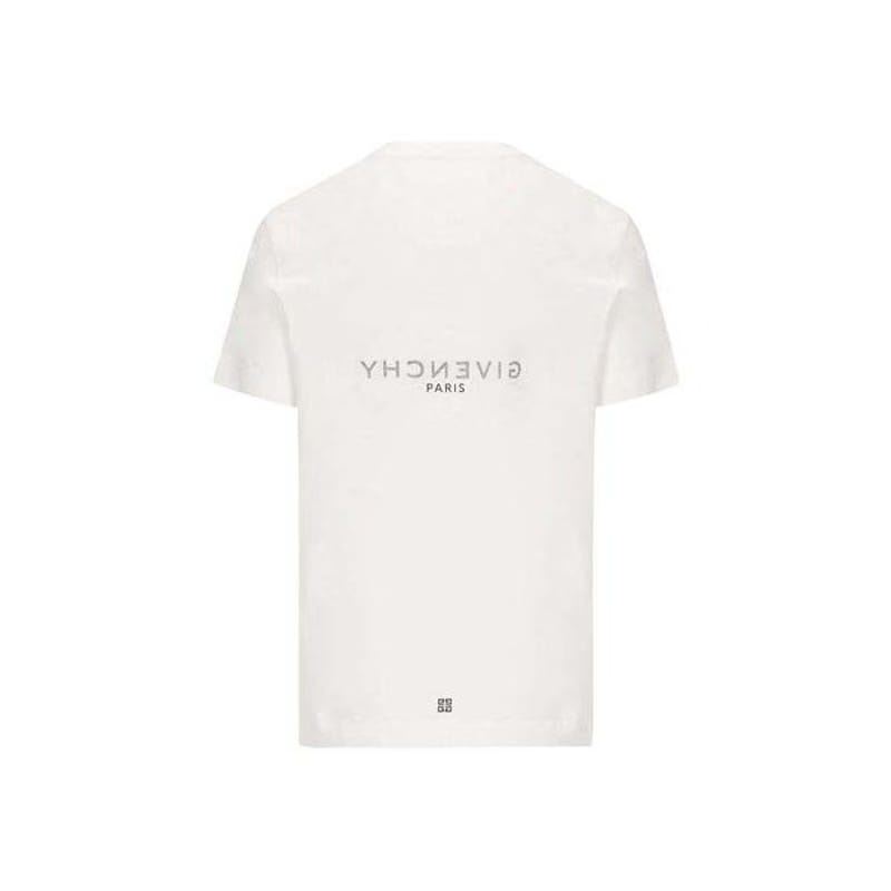 Givenchy Slim Fit Logo T-Shirt White