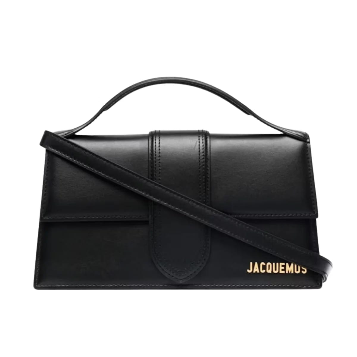 Jacquemus Le Grand Bambino Crossbody Strap Handbag Black