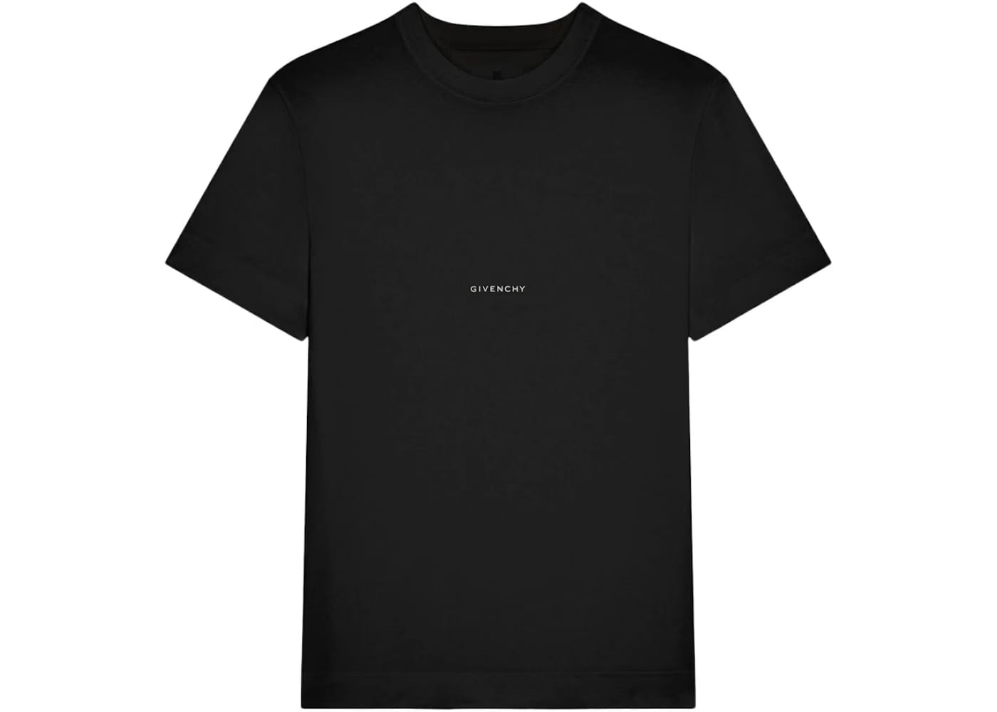 Givenchy Slim Fit Printed Jersey T-Shirt Black/White