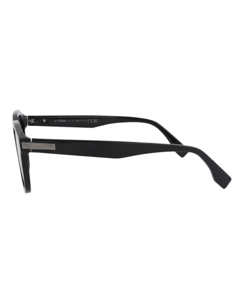Fendi Round-Frame Acetate Sunglasses Blue/Blue/Green (FE40092I-52-90Q)