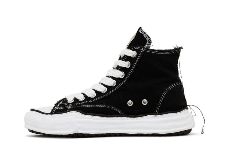 Maison Mihara Yasuhiro Peterson OG Sole Canvas High Black White