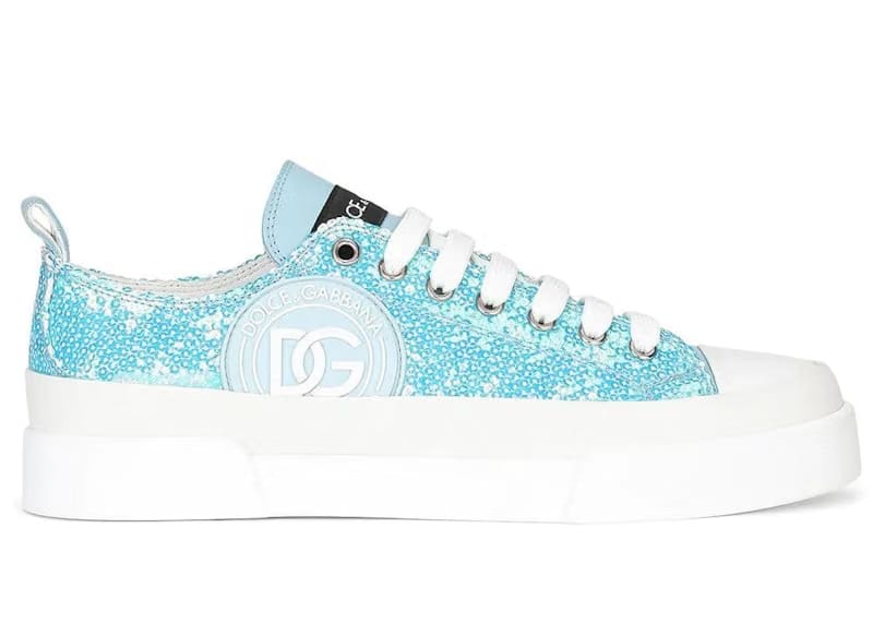Dolce & Gabbana Portofino Sequin Turquoise (Women's)