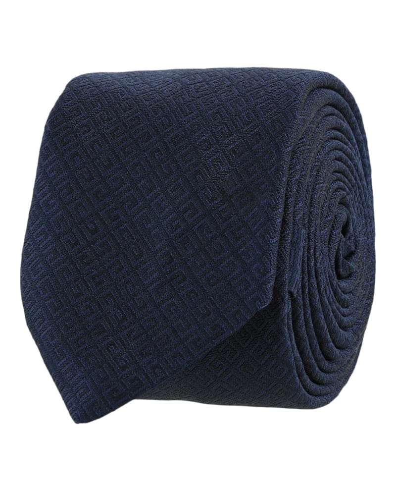 Givenchy 4G Silk Tie Navy/Blue