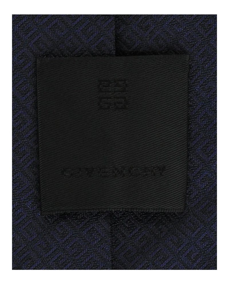 Givenchy 4G Silk Tie Navy/Blue