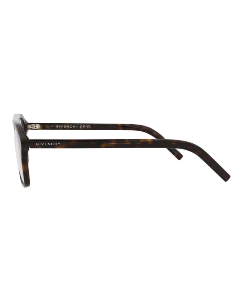 Givenchy Aviator-Frame Acetate Optical Frames Havana Havana Transparent (GV50035I-53-052)
