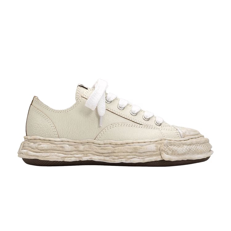 Maison Mihara Yasuhiro Peterson Low Cracking Leather - White