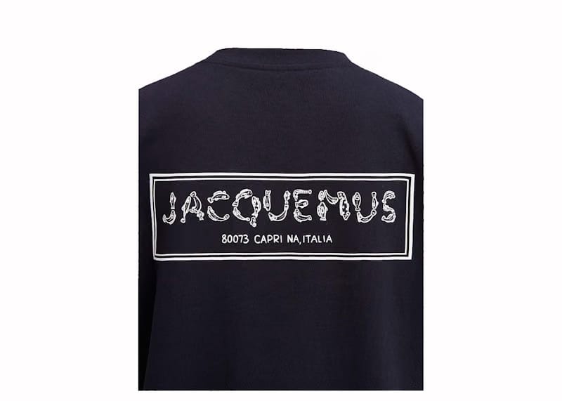 Jacquemus Le T-Shirt Meru Dark Navy