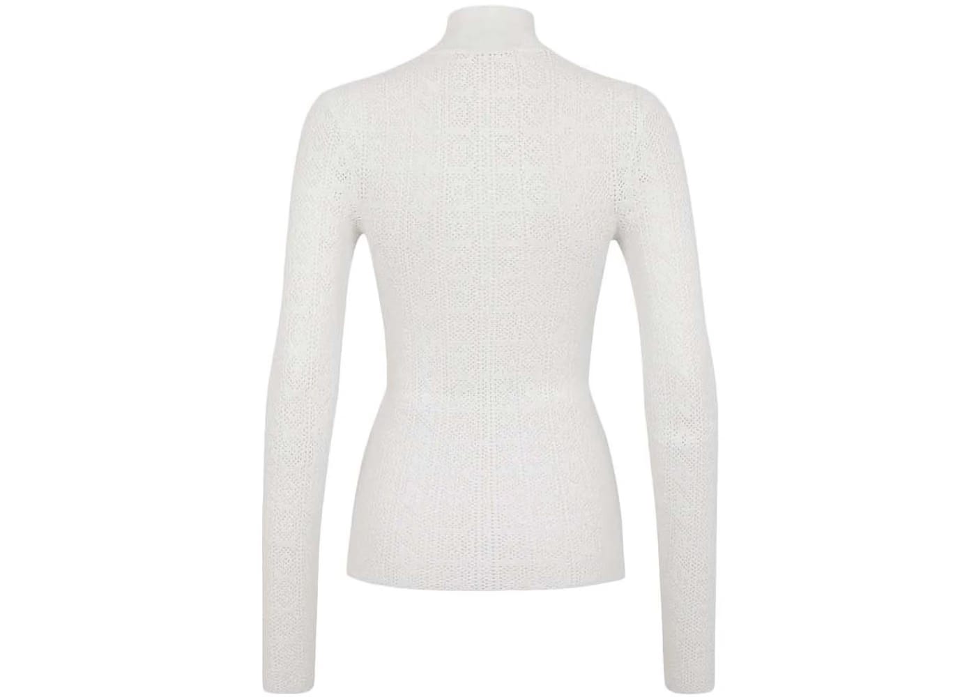 Fendi by Marc Jacobs Mesh Sweater White