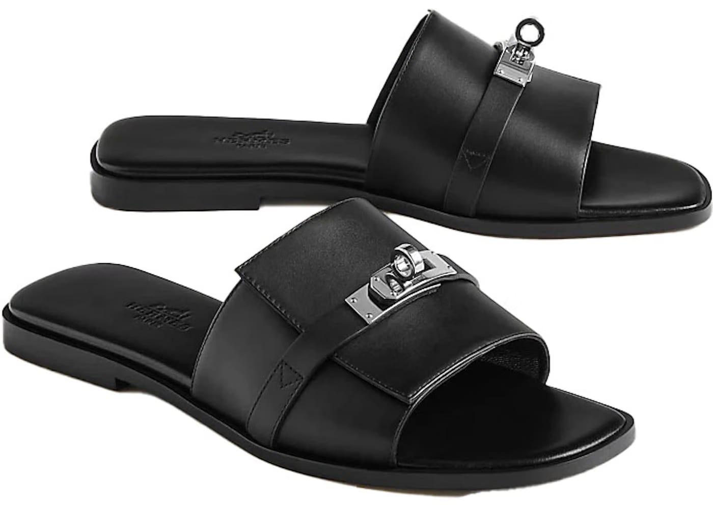 Hermes Giulia Noir Calfskin