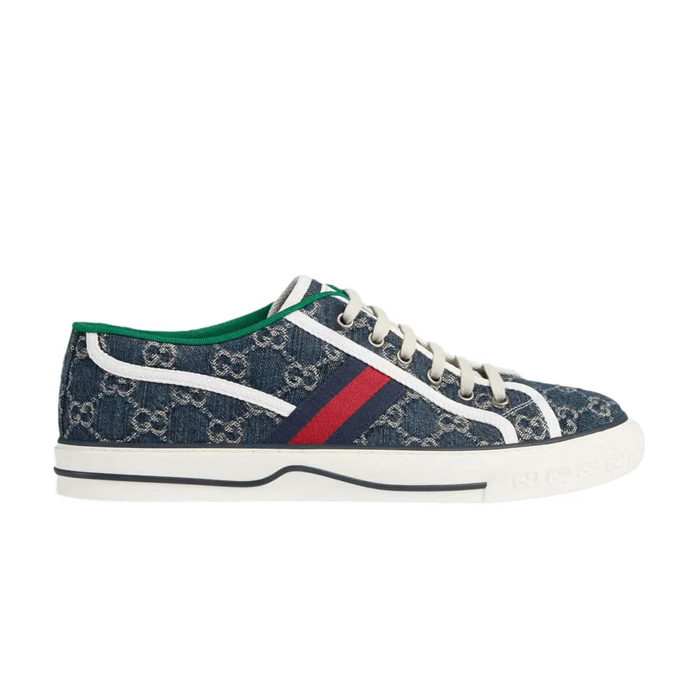 Gucci Tennis 1977 Denim GG Print