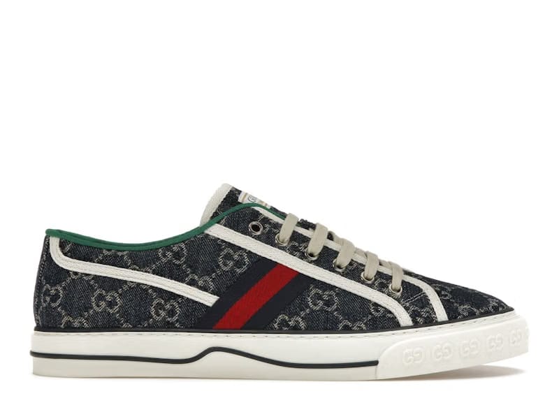 Gucci Tennis 1977 Denim GG Print