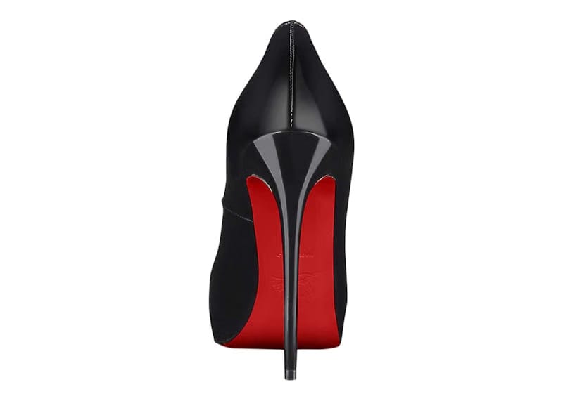 Christian Louboutin New Very Prive 120 Pump Black Patent Leather