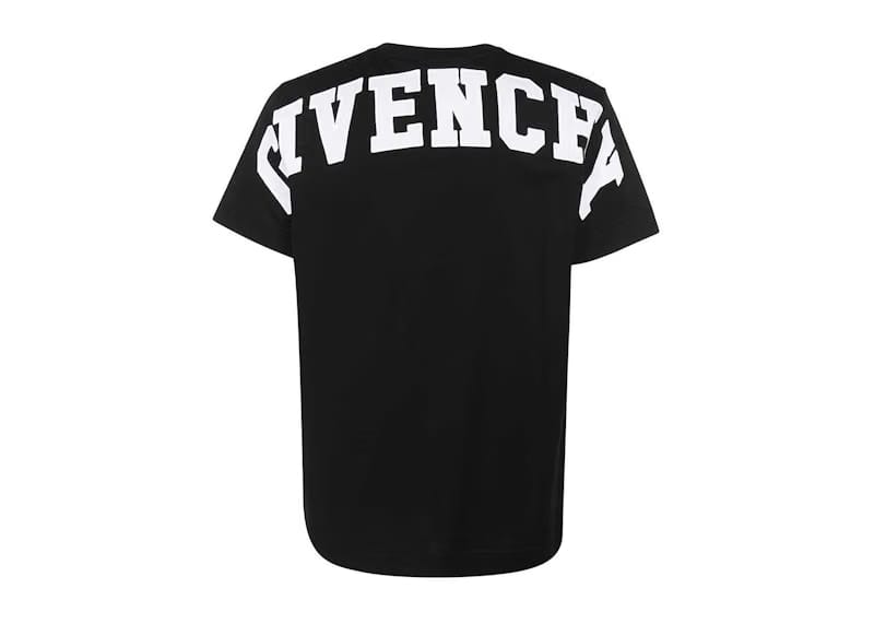 Givenchy Eiffel Tower Back Logo T-Shirt Black/White