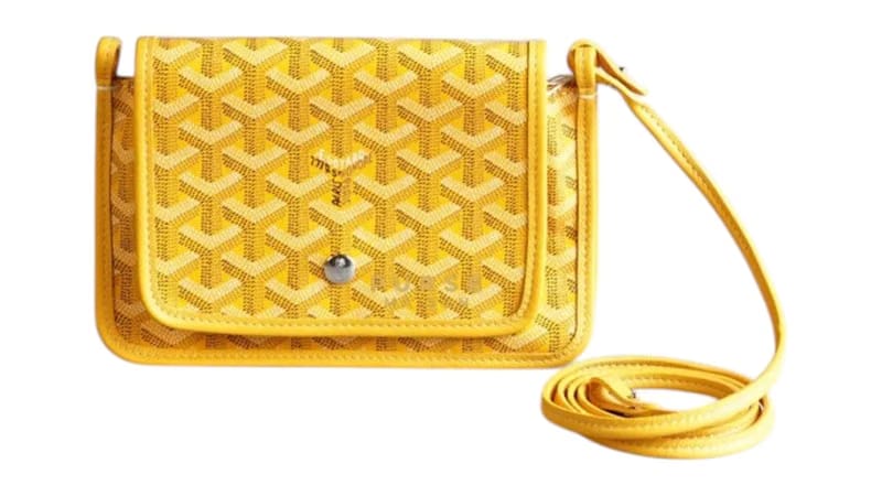Goyard Plumet Pouch Yellow