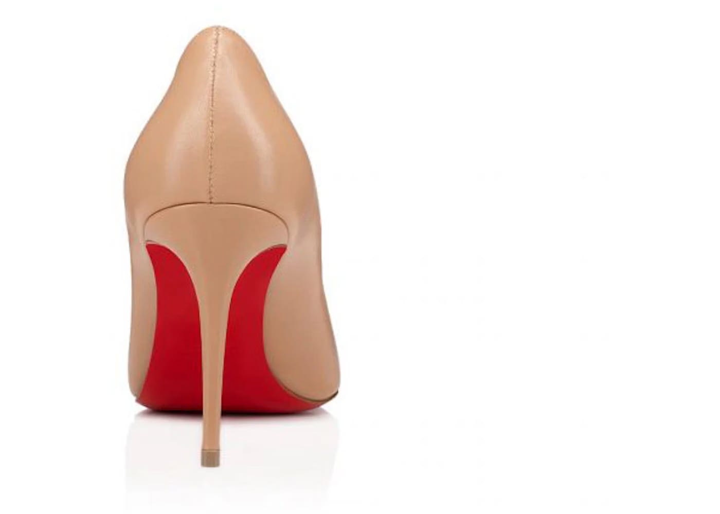 Christian Louboutin Kate 85mm Pump Nude Nappa Leather