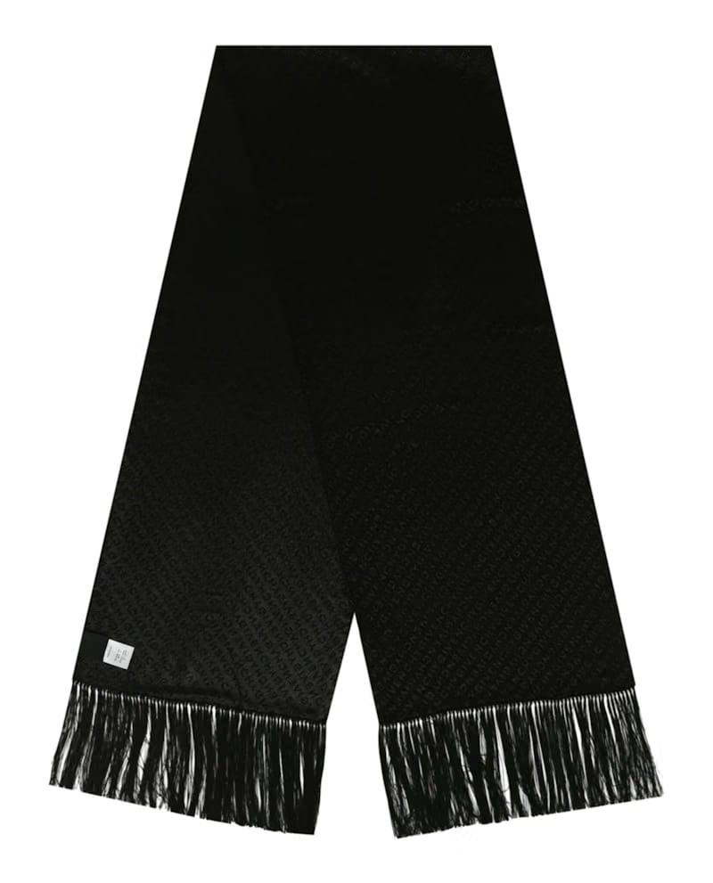 Givenchy Diagonal Logo Evening Scarf Black