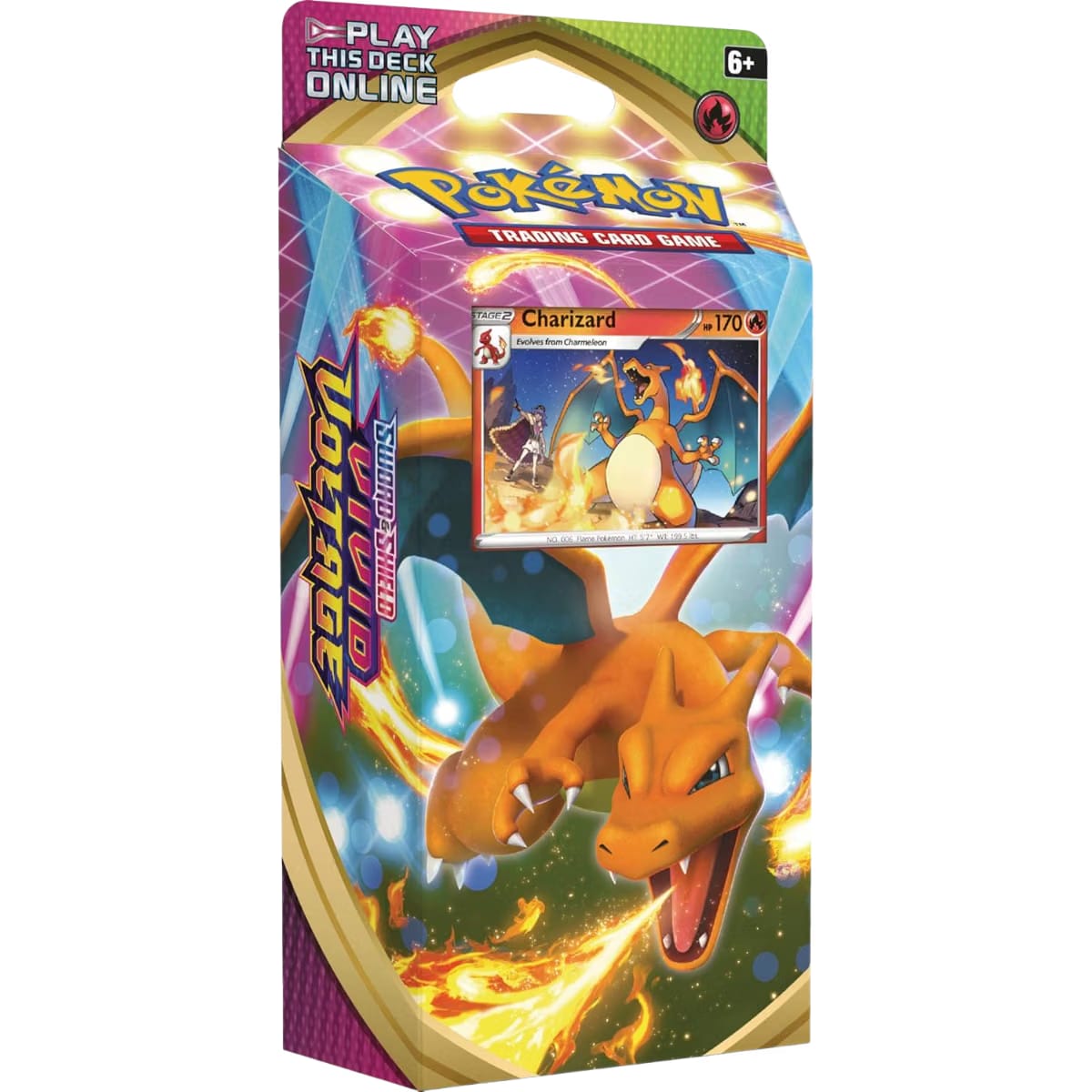 Pokemon TCG Sword & Shield Vivid Voltage Theme Deck Featuring Charizard