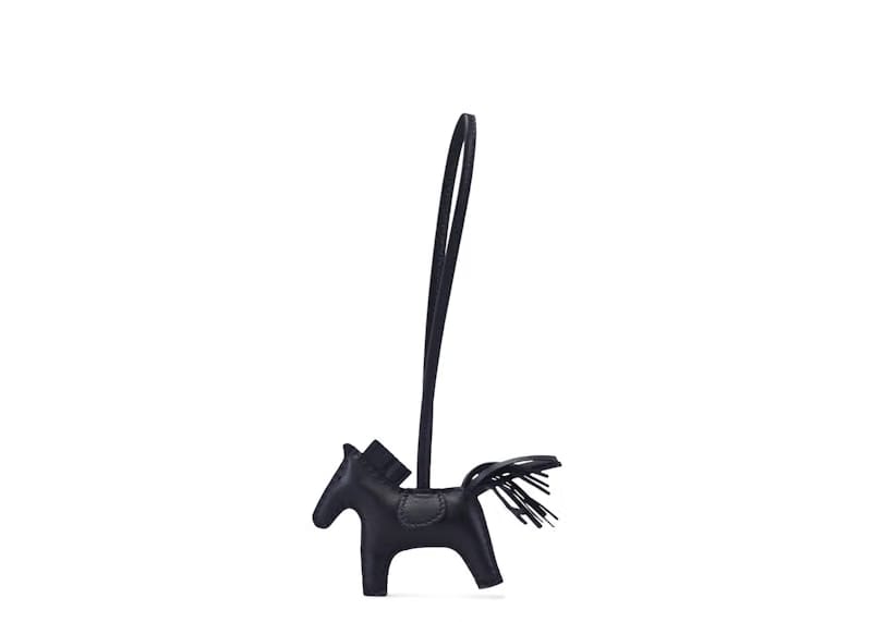 Hermes Bag Charm Rodeo PM Black