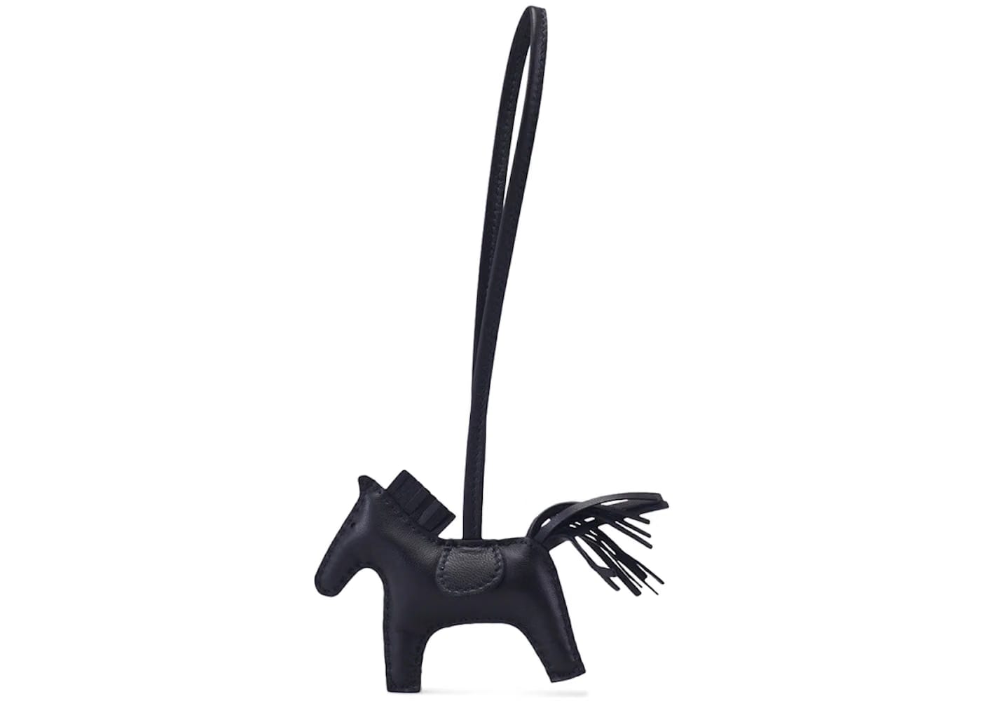 Hermes Bag Charm Rodeo PM Black