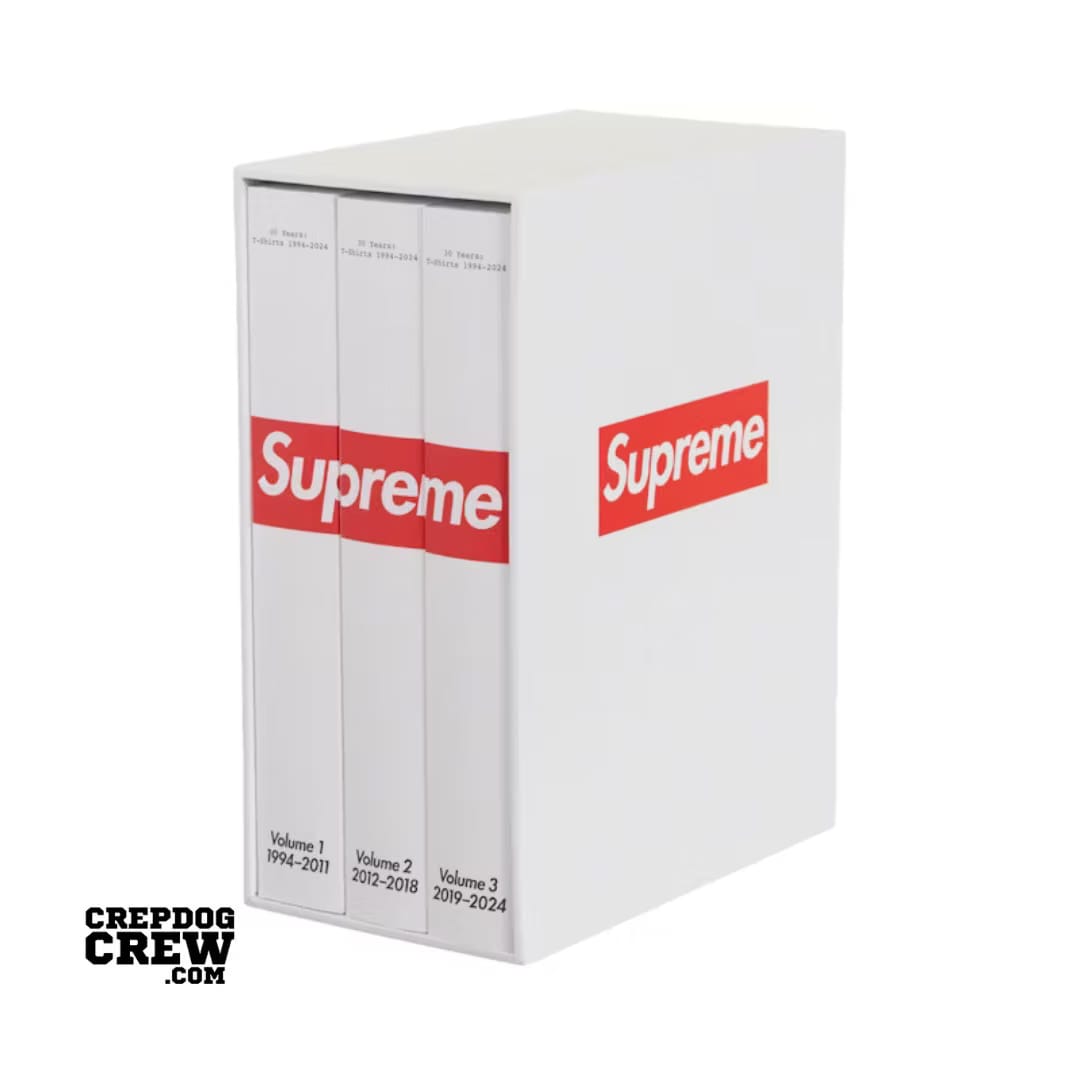 Supreme 30 Years: T-Shirts 1994-2024 Book Set White