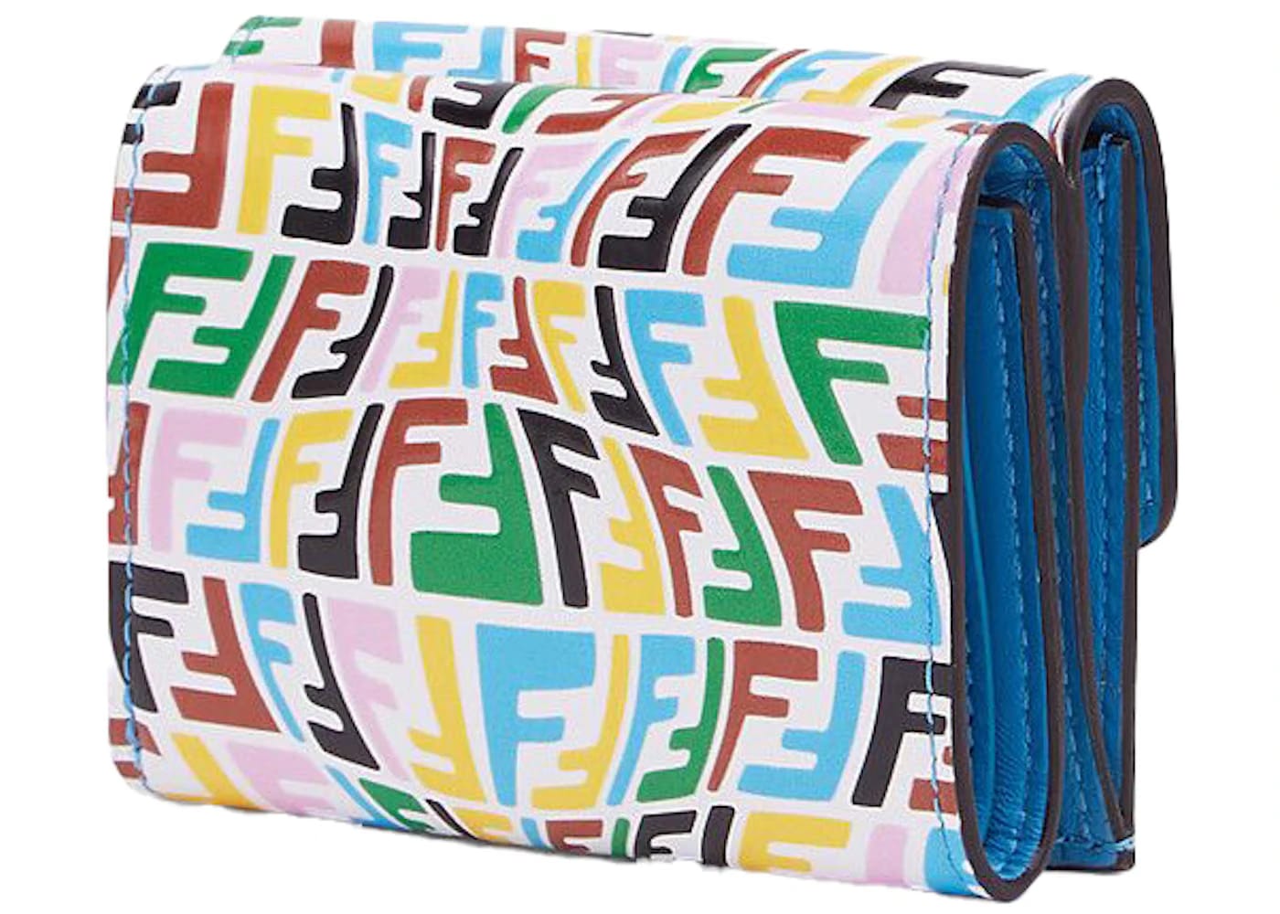 Fendi Micro Trifold Wallet Multicolor