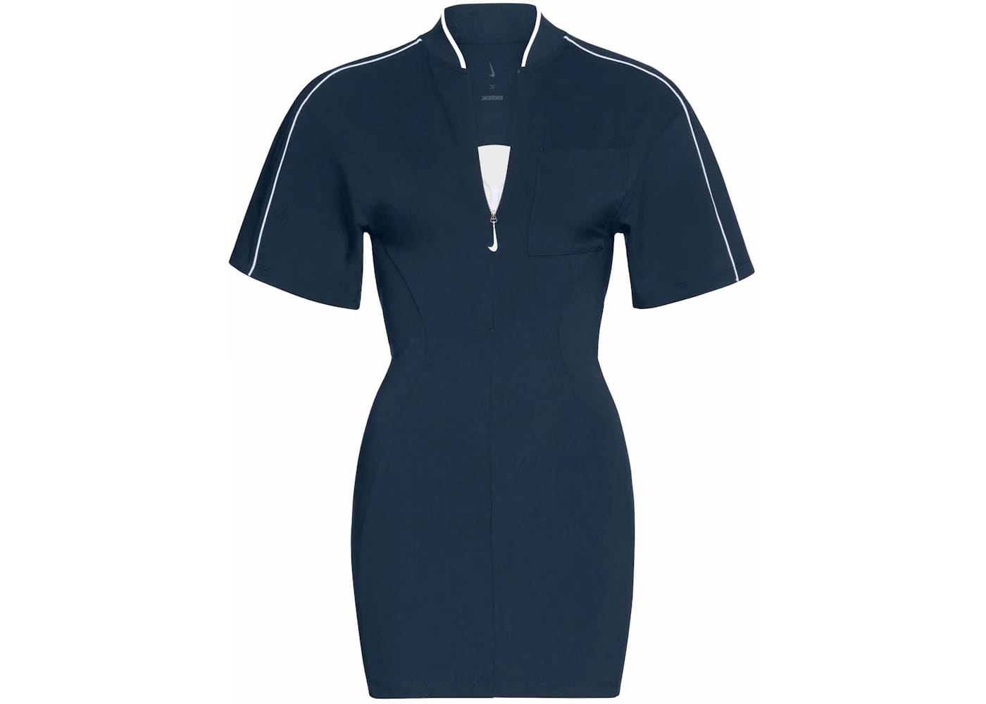Jacquemus x Nike Shorts-Sleeved T-Shirt Dress (Asia Sizing) Dark Navy