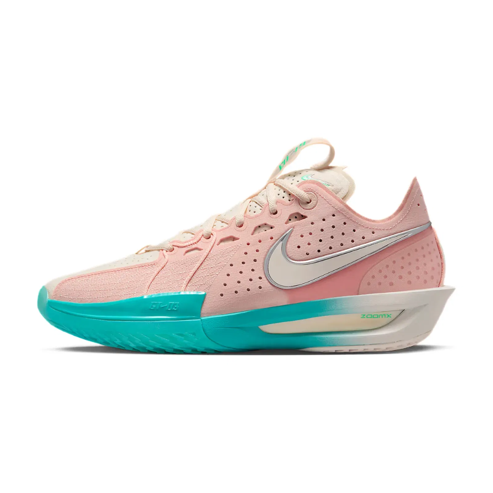 Nike Air Zoom GT Cut 3 Washed Coral Dusty Cactus Metallic Silver Chalk
