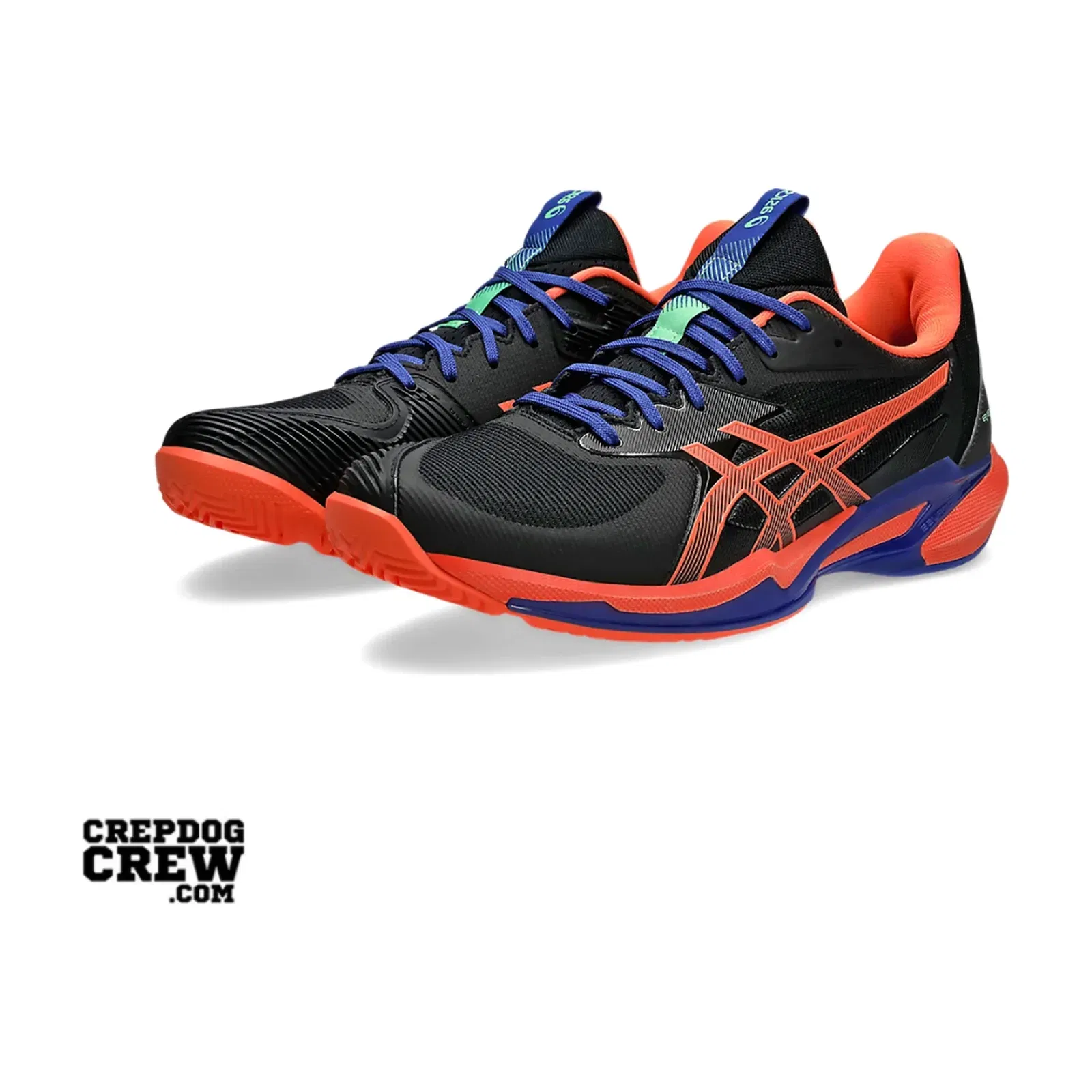 ASICS SOLUTION SPEED FF 3 PADEL Black Vivid Coral