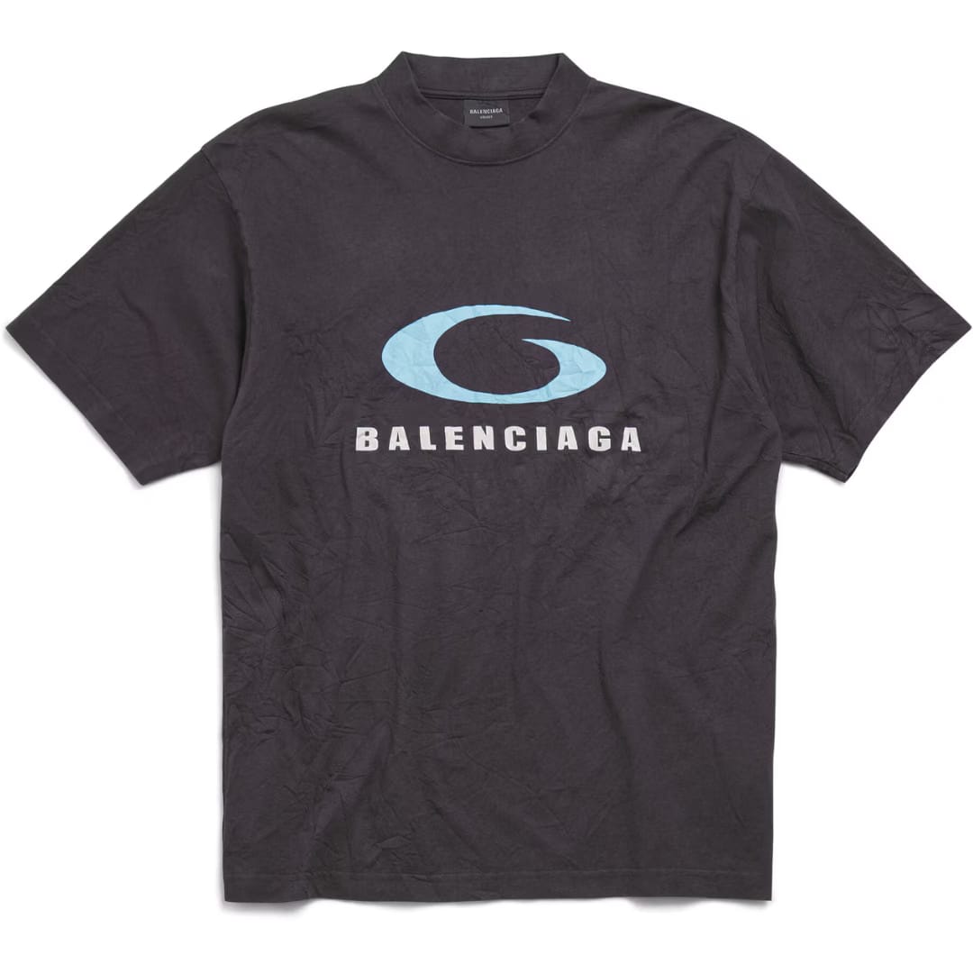 BALENCIAGA LOOP SPORTS ICON T-Shirt Black