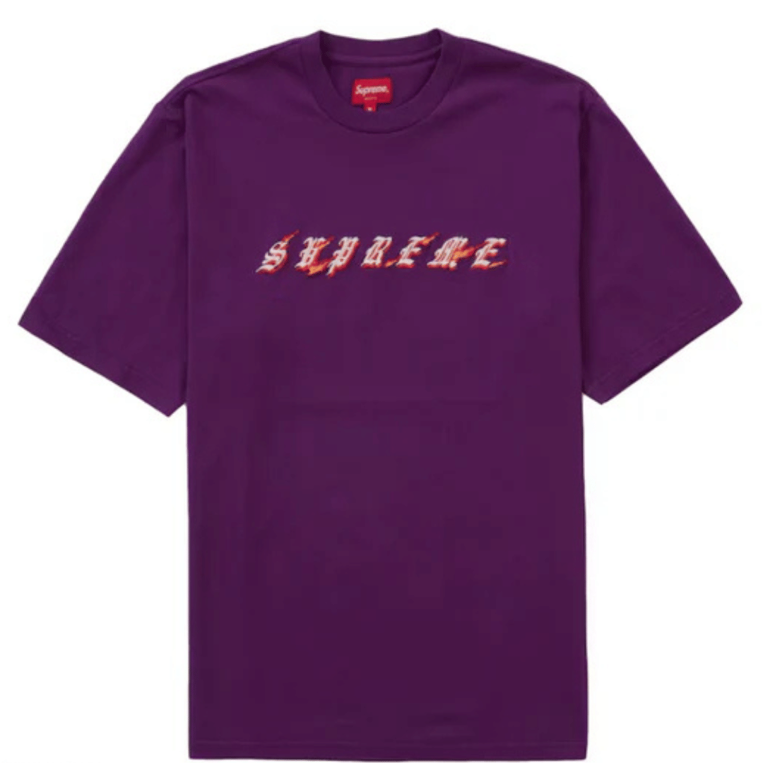 Supreme Flames S/S Top Plum