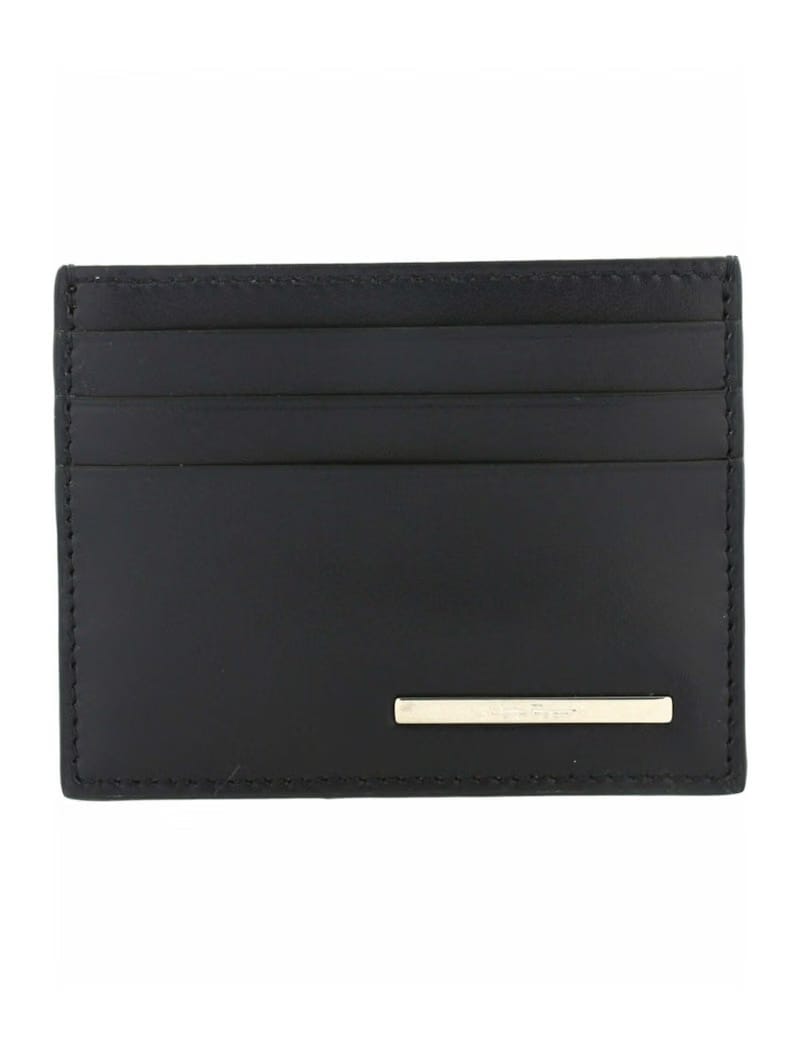 Ferragamo Crosta Card Holder Blue