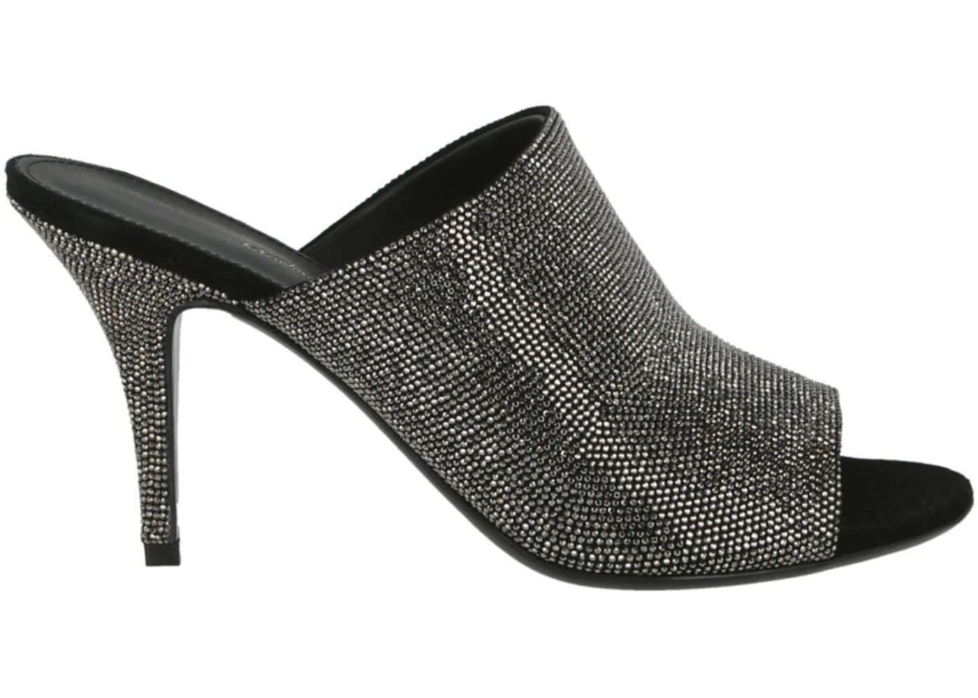 Ferragamo Janine Crystal Heel Sandals Black (Women's)