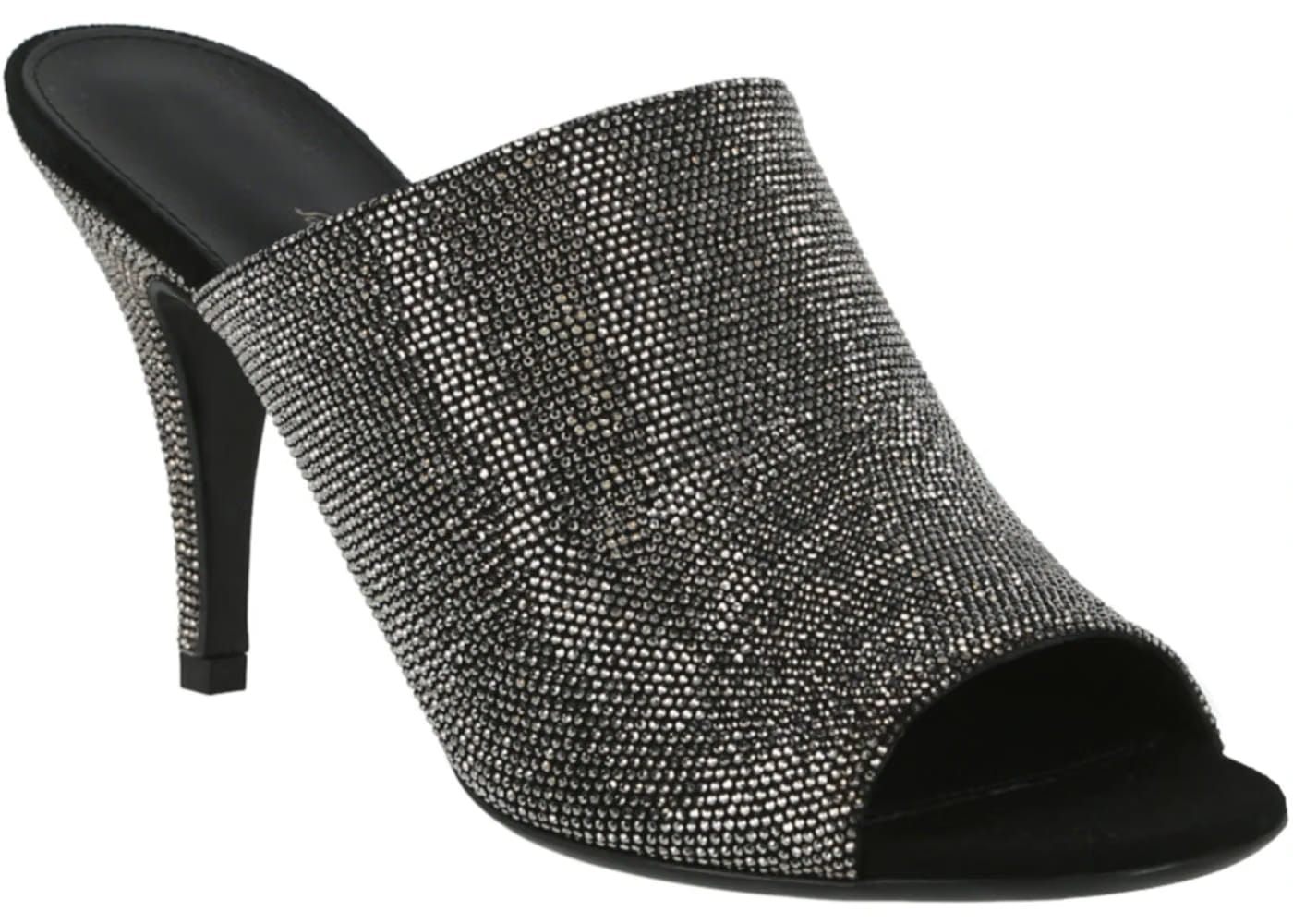 Ferragamo Janine Crystal Heel Sandals Black (Women's)