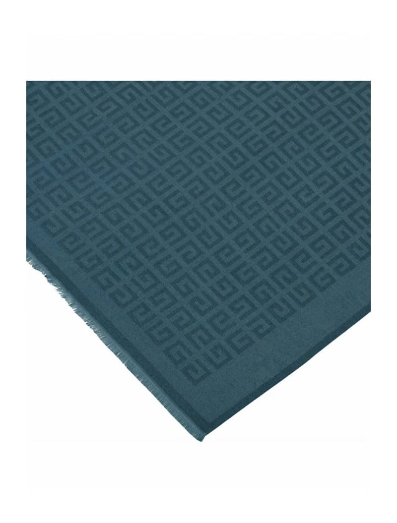 Givenchy 4G Logo Scarf Oil/Blue