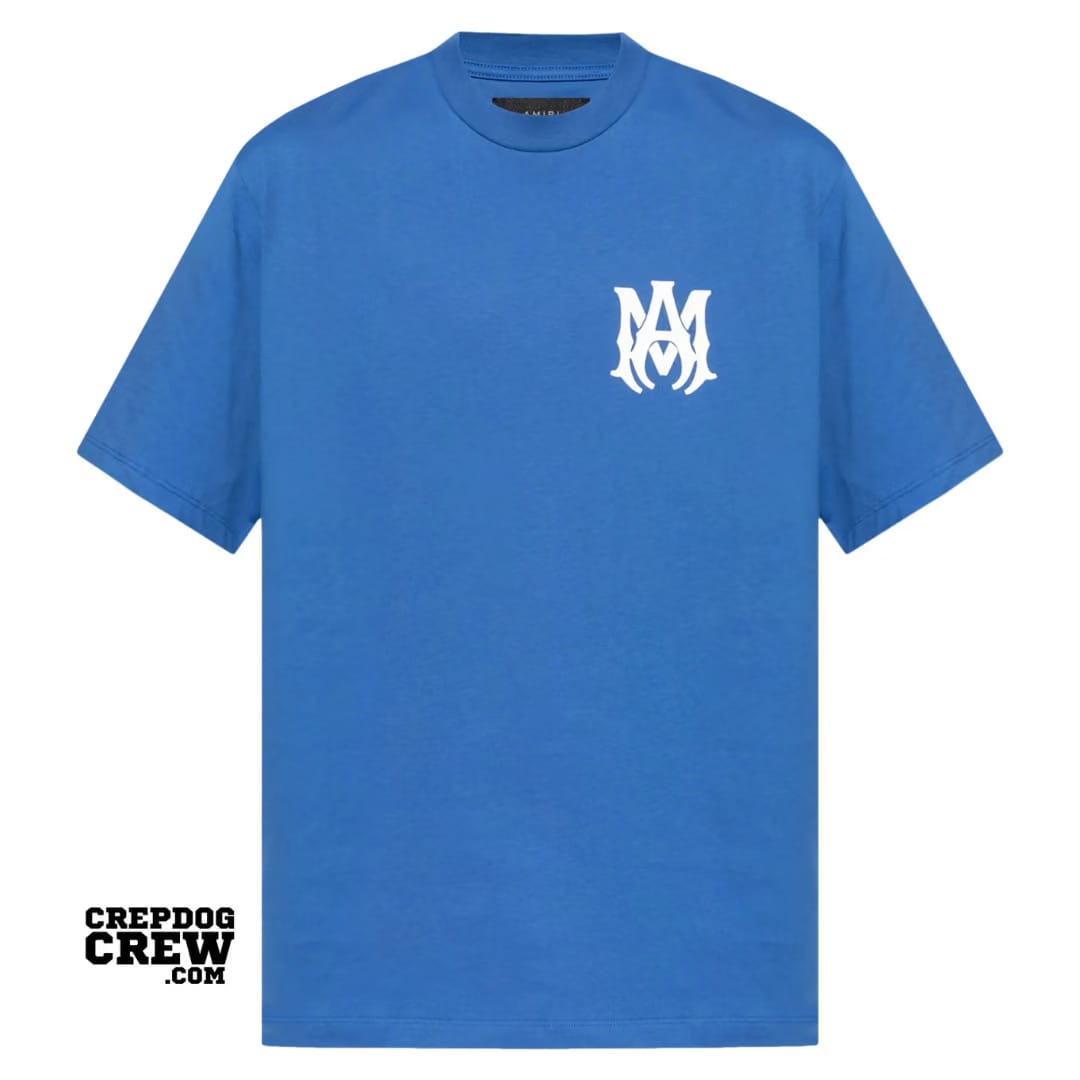 AMIRI STAGGERED IN BLACK T-Shirt BLUE
