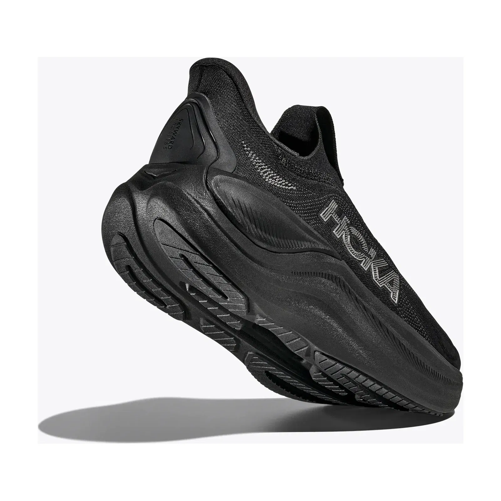 Hoka Skyward Laceless Black